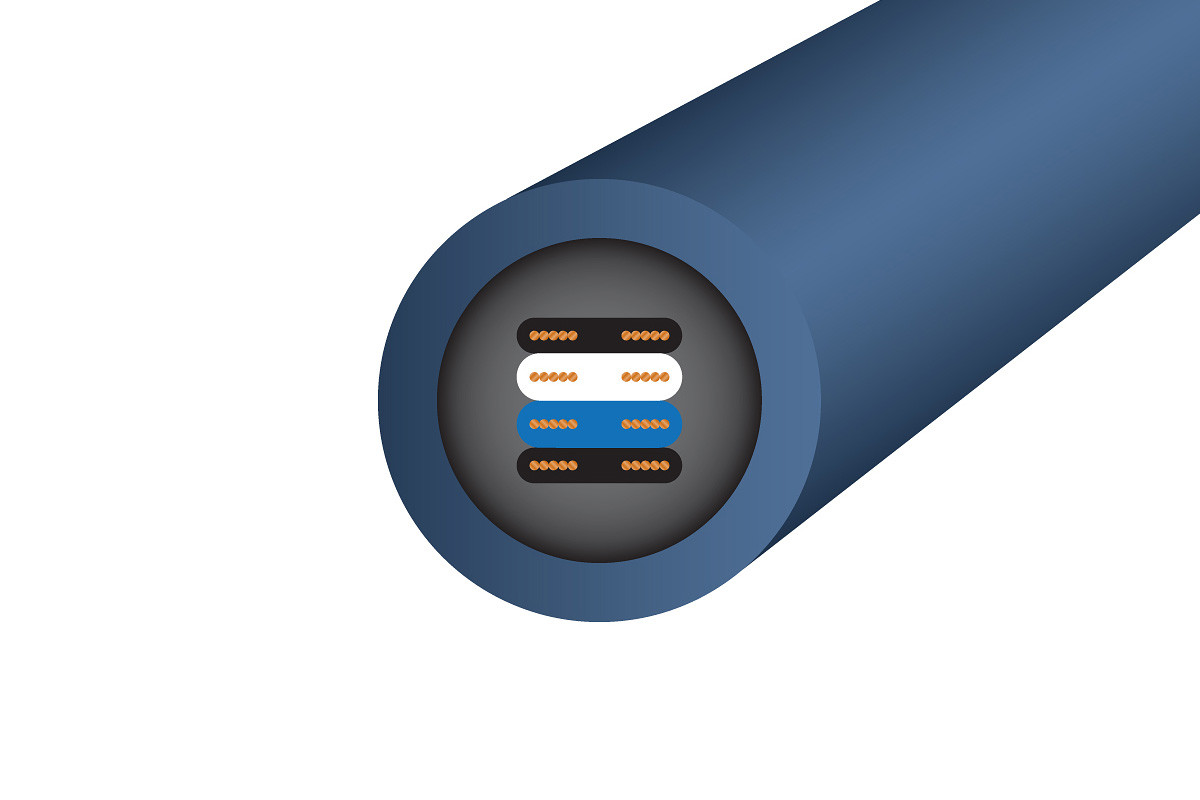 Wireworld Oasis® 7 | OBI 7/1,5 - przewód 2xXLR/2xXLR | interkonekt stereo o długości 1,5 m