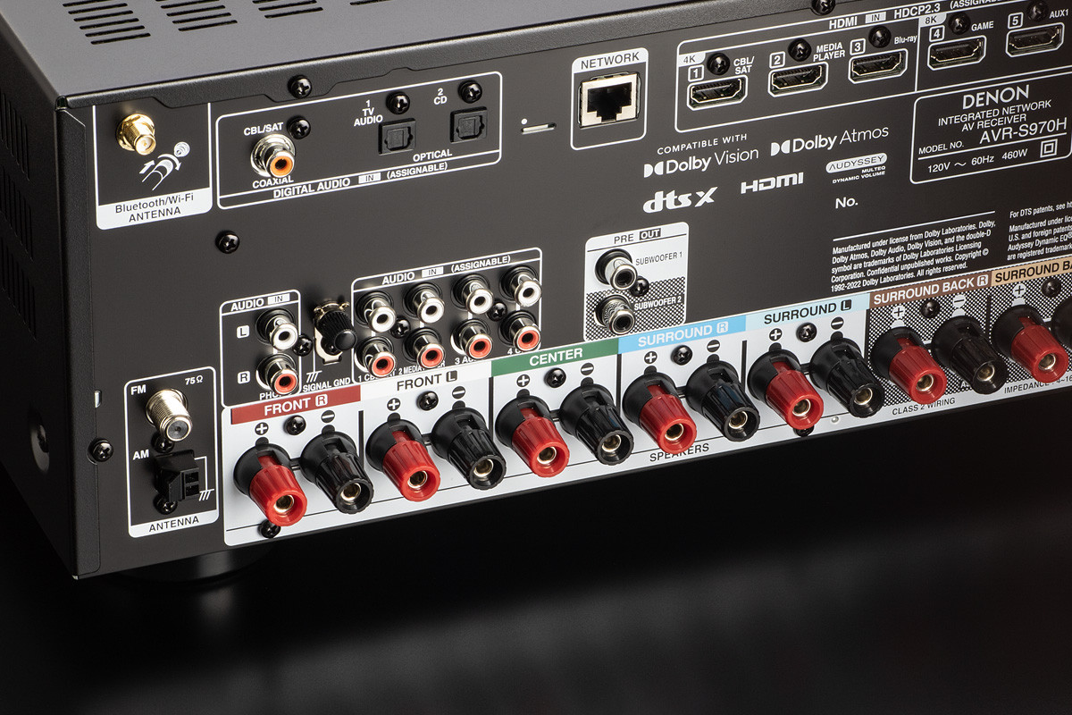 Denon AVR-S970H - amplituner wielokanałowy