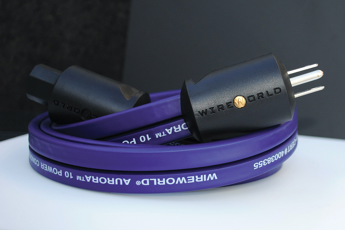 Wireworld Aurora™ 10 | AUP 10/3 - przewód zasilający AC | power cord o długości 3 m