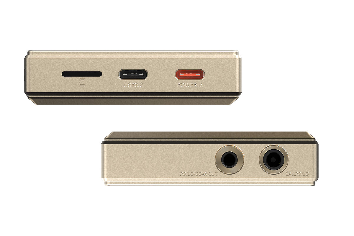 FiiO M21 Titanium Gold - przenośny odtwarzacz audio