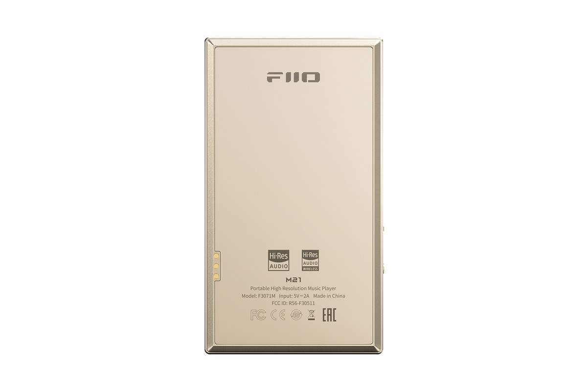 FiiO M21 Titanium Gold - przenośny odtwarzacz audio