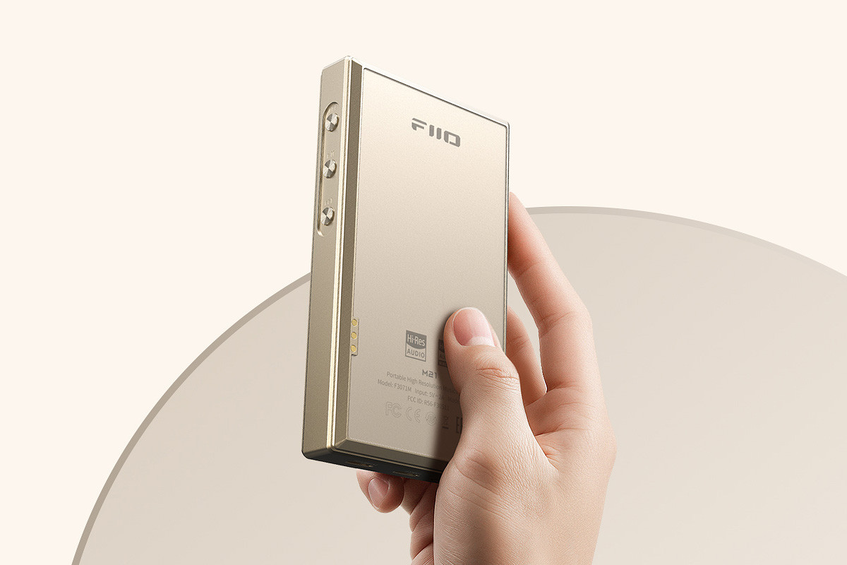 FiiO M21 Titanium Gold - przenośny odtwarzacz audio