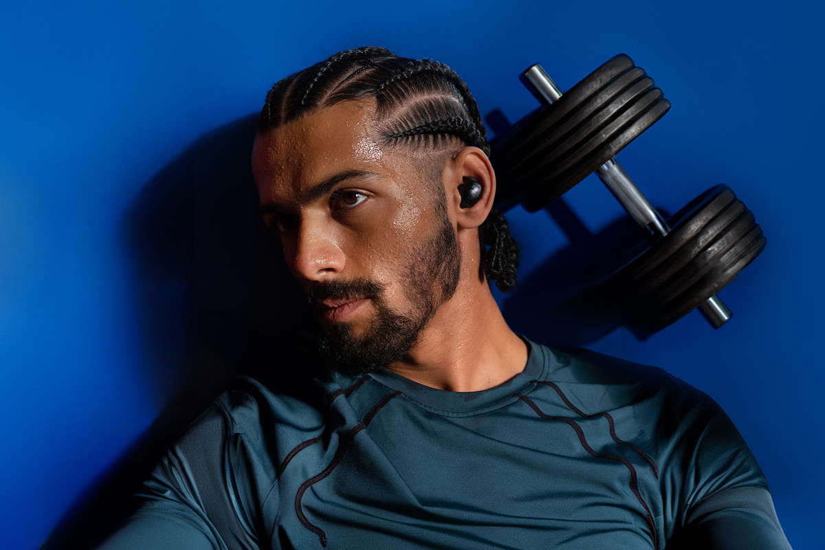 Sennheiser Momentum Sport | MSPORT1 Graphite - słuchawki dokanałowe bezprzewodowe Bluetooth