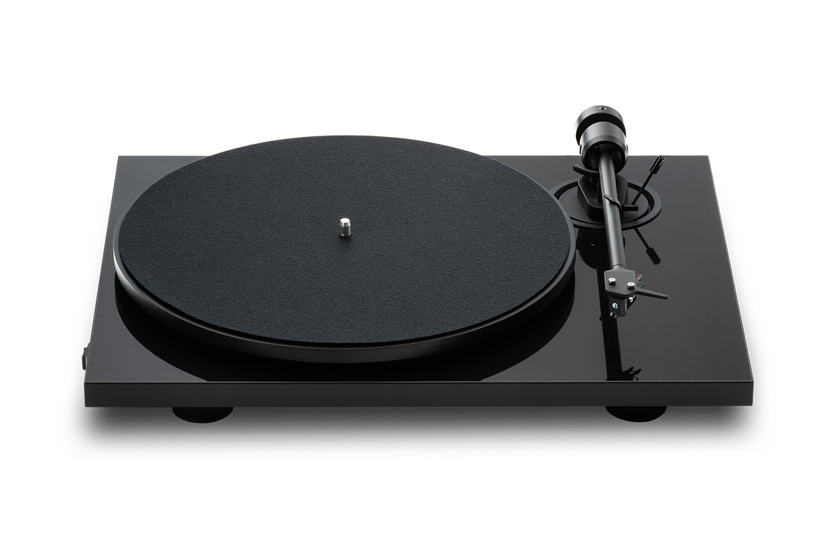 Pro-Ject E1.2 Black High Gloss - gramofon analogowy