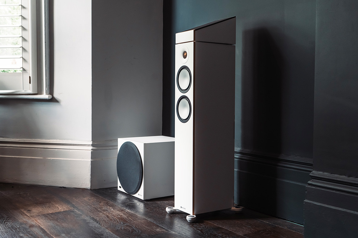 Monitor Audio Bronze AMS 7G Black - kolumny efektowe Dolby Atmos, DTS:X, itp.