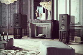 Wharfedale Linton Stand Black Oak - stojaki pod kolumny