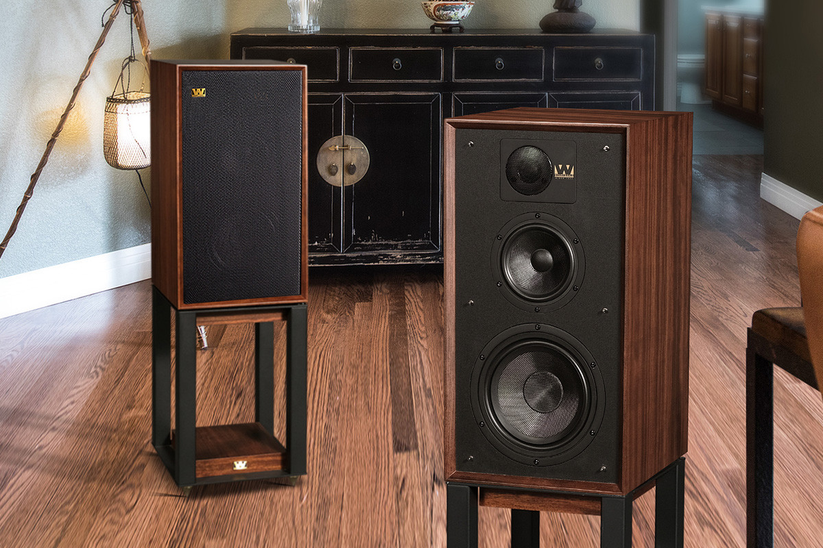 Wharfedale Linton Stand Walnut - stojaki pod kolumny