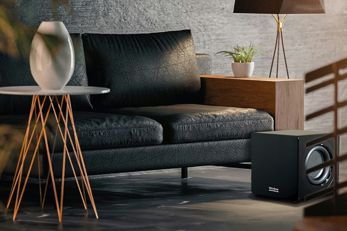 Velodyne Acoustics MiniVee X Black Gloss - subwoofer aktywny