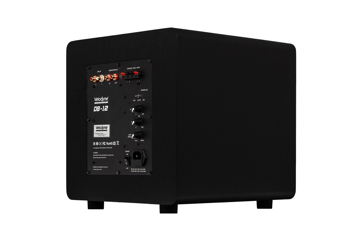 Velodyne Acoustics Deep Blue 12 Black - subwoofer aktywny