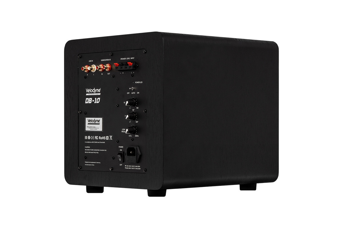 Velodyne Acoustics Deep Blue 10 Black - subwoofer aktywny