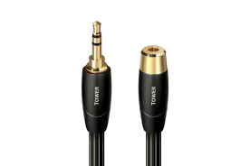 Audioquest Tower 3,5 mm Male/Female - przedłużacz mini jack 3,5 mm stereo o długości 3 m