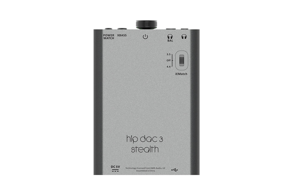 iFi audio Hip-DAC 3 Stealth - wzmacniacz słuchawkowy z przetwornikiem DAC