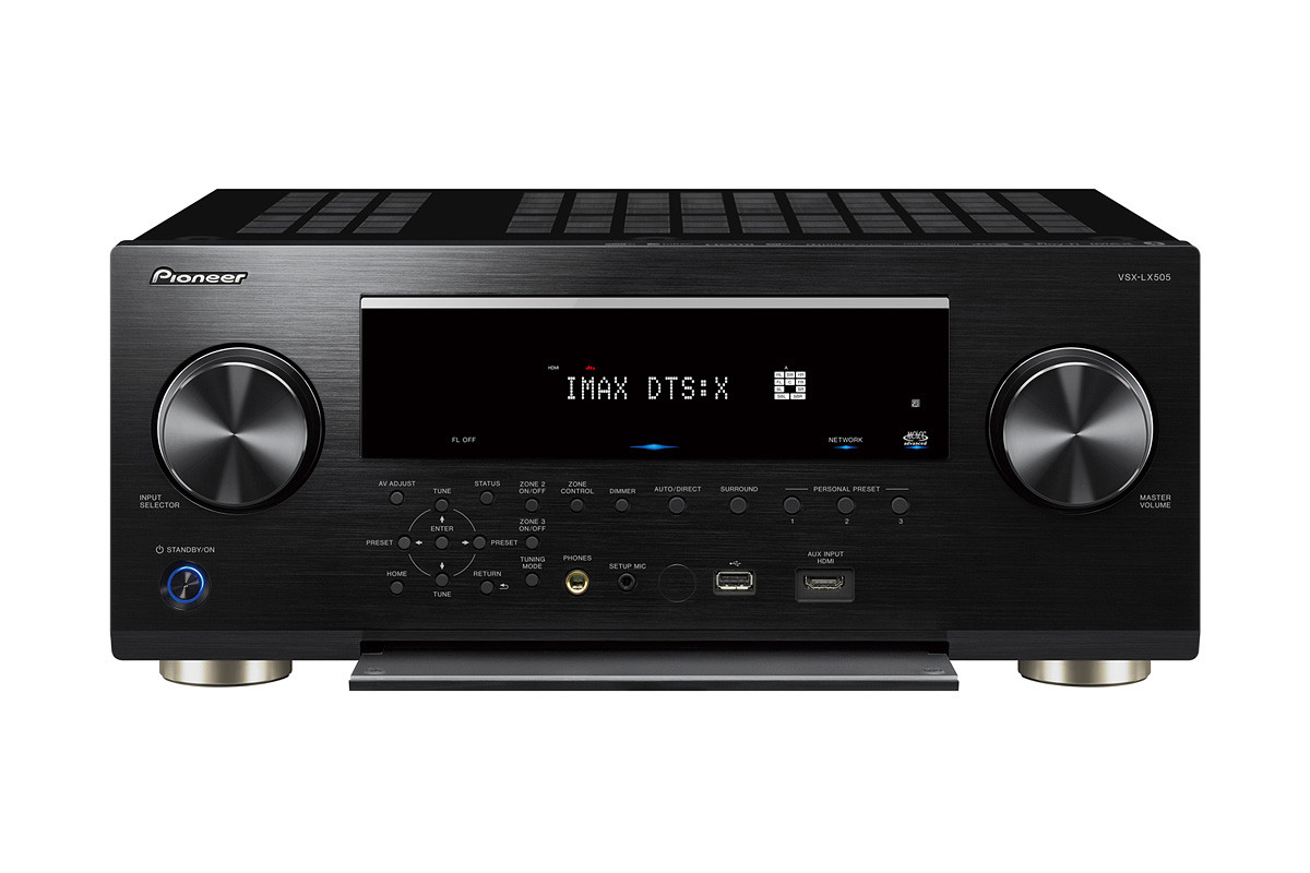 Pioneer VSX-LX505 Black - amplituner wielokanałowy
