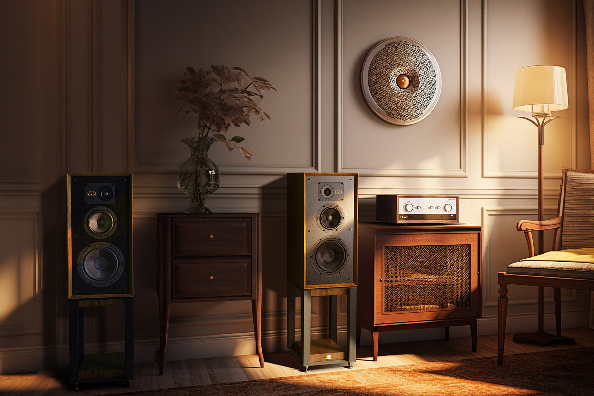 Wharfedale Super Linton Black Oak - kolumny podstawkowe