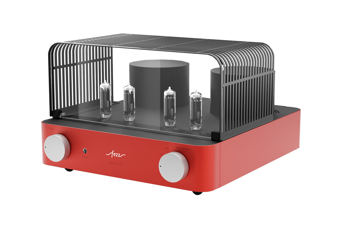 Fezz Omega Lupi EVO Burning Red - wzmacniacz słuchawkowy