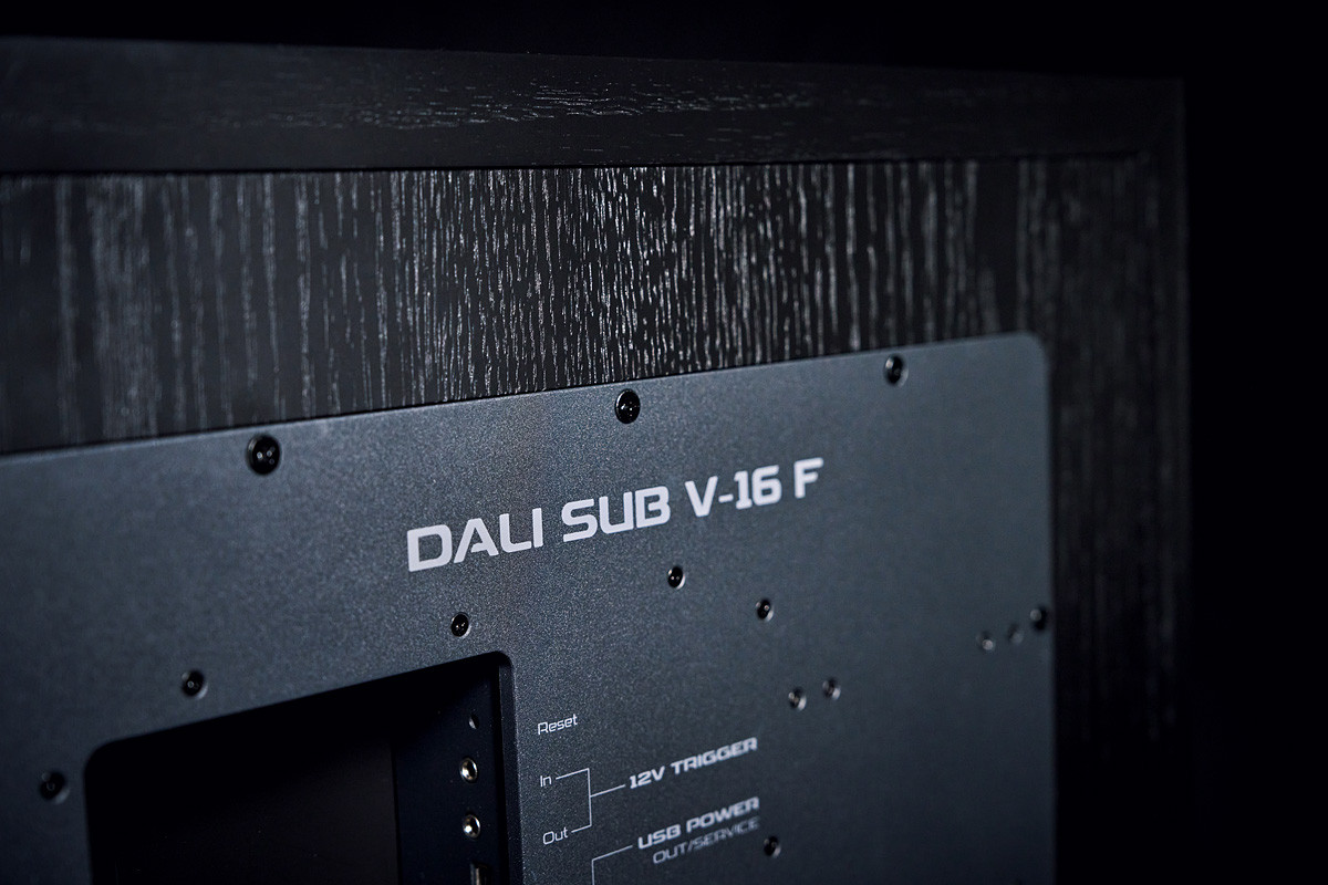 Dali SUB V-16 F Black Ash - subwoofer aktywny