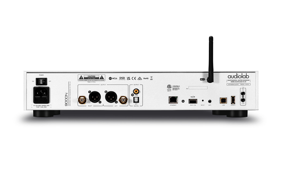 Audiolab 9000N Silver - sieciowy odtwarzacz audio