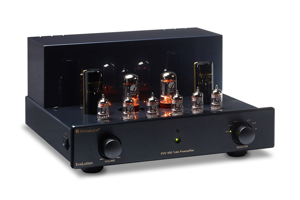 PrimaLuna EVO 400 Preamplifier Black - przedwzmacniacz stereo