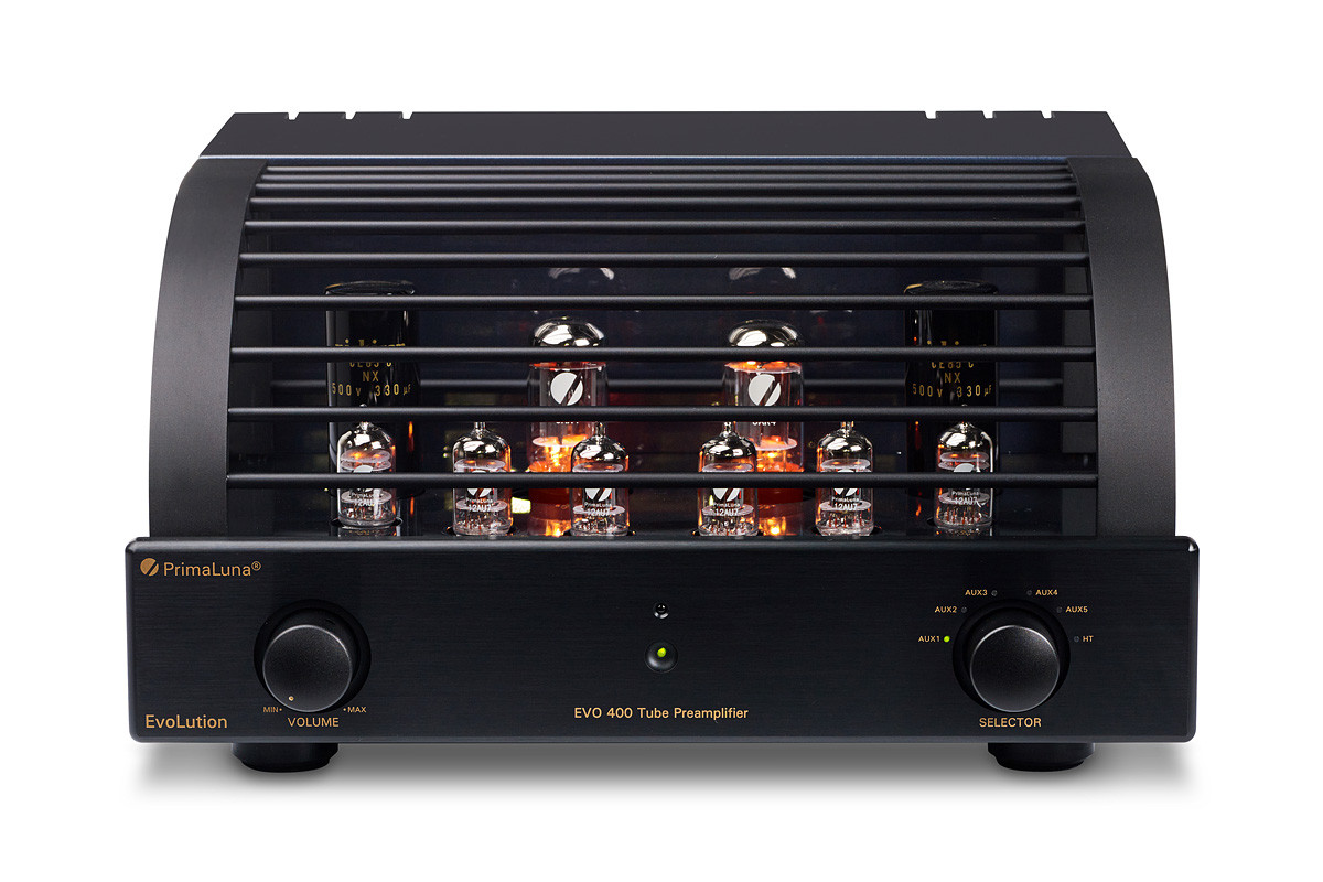 PrimaLuna EVO 400 Preamplifier Black - przedwzmacniacz stereo