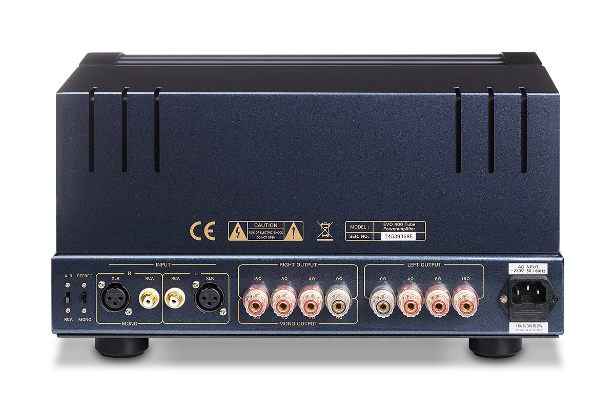 PrimaLuna EVO 400 Poweramplifier Black - wzmacniacz | końcówka mocy