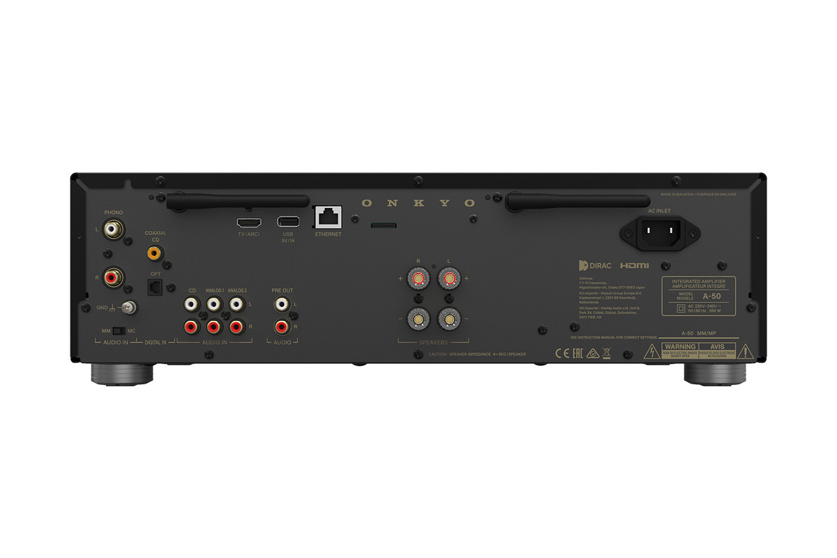 Onkyo Icon A-50 Black - wzmacniacz stereo