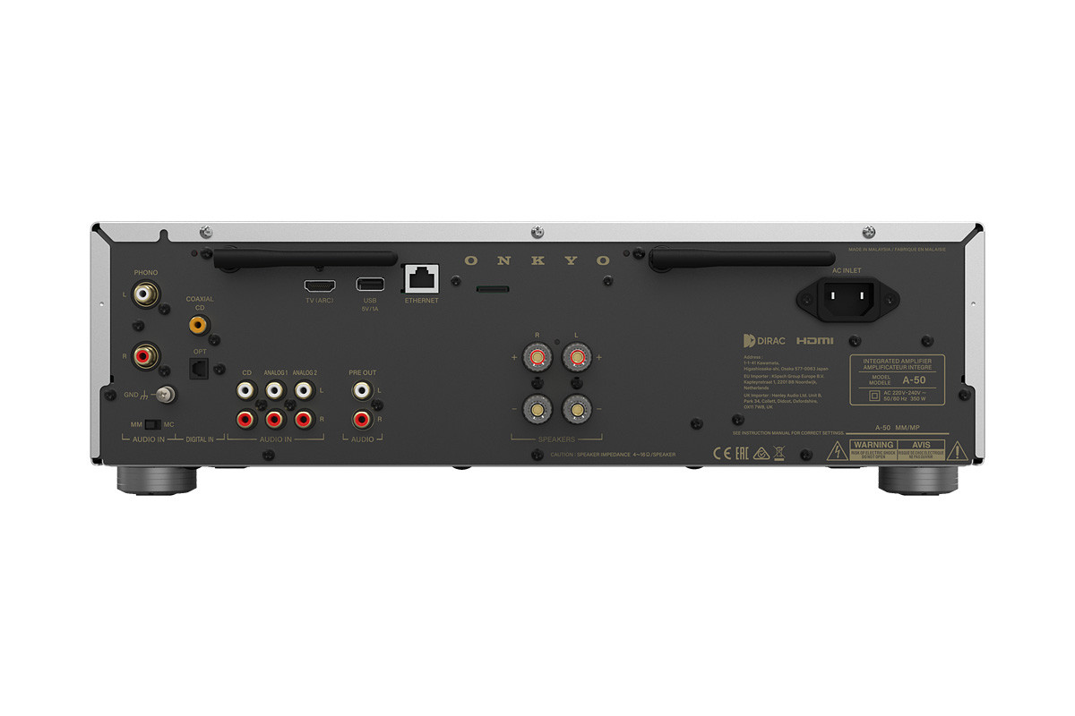 Onkyo Icon A-50 Silver - wzmacniacz stereo