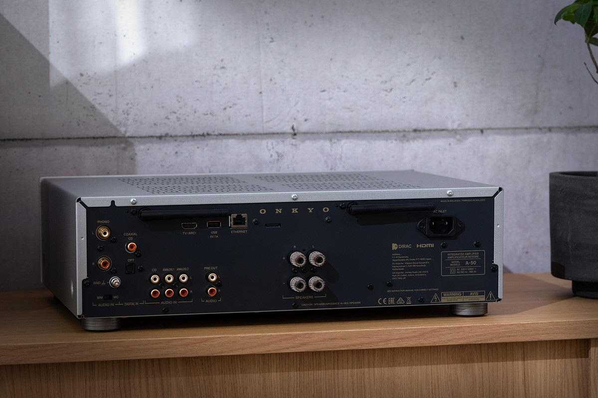 Onkyo Icon A-50 Silver - wzmacniacz stereo