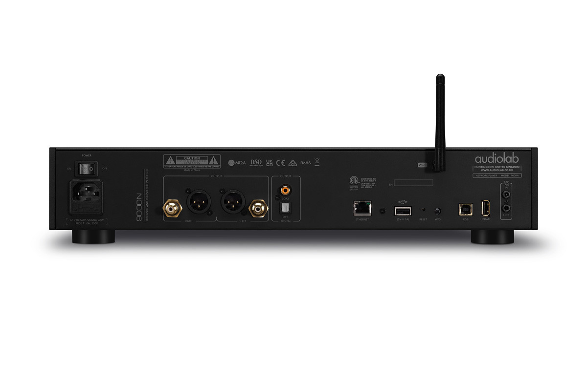 Audiolab 9000A | Audiolab 9000N Black - zestaw stereo