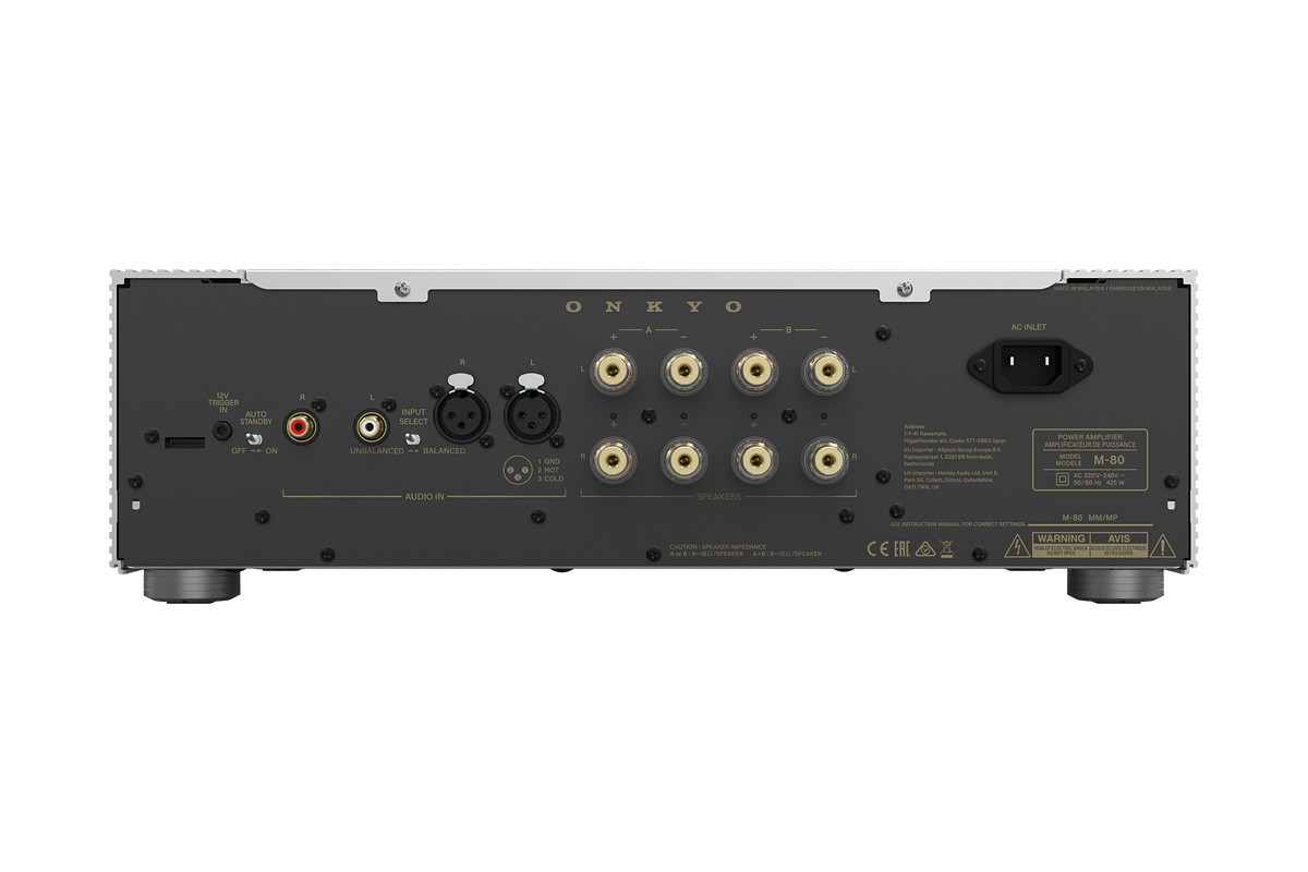 Onkyo Icon M-80 Silver - wzmacniacz | końcówka mocy