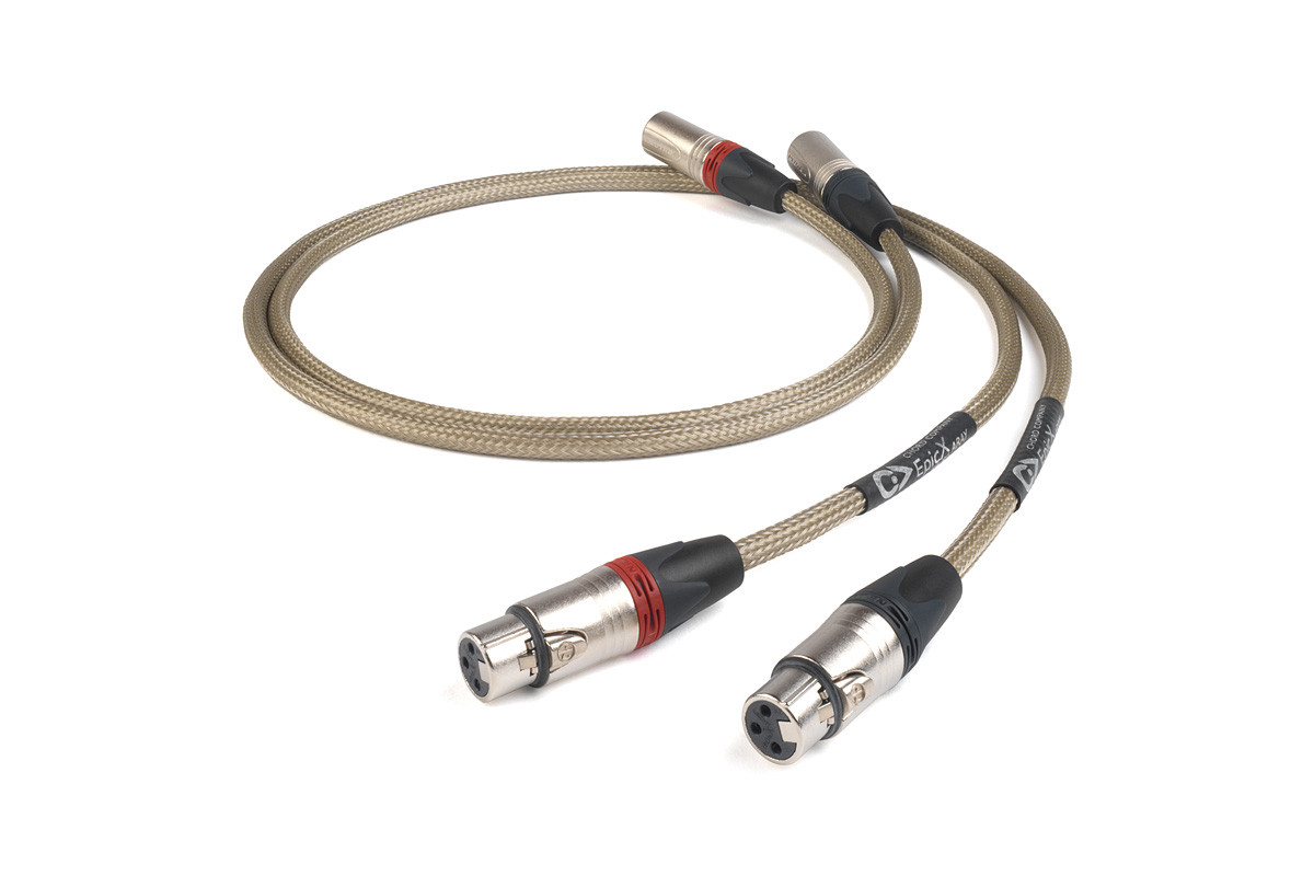 Chord EpicX Analogue XLR - przewód 2xXLR/2xXLR | interkonekt stereo o długości 0,5 m