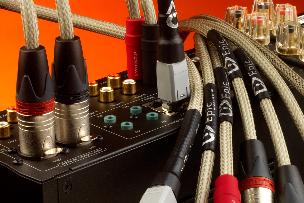 Chord EpicX Analogue XLR - przewód 2xXLR/2xXLR | interkonekt stereo o długości 1 m