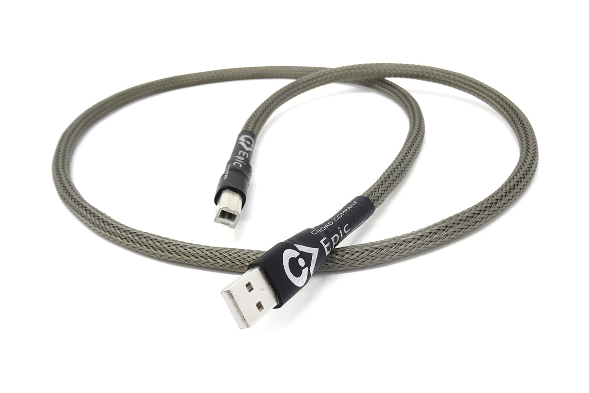 Chord Epic USB A/B - przewód USB 2.0 A/B o długości 1,5 m