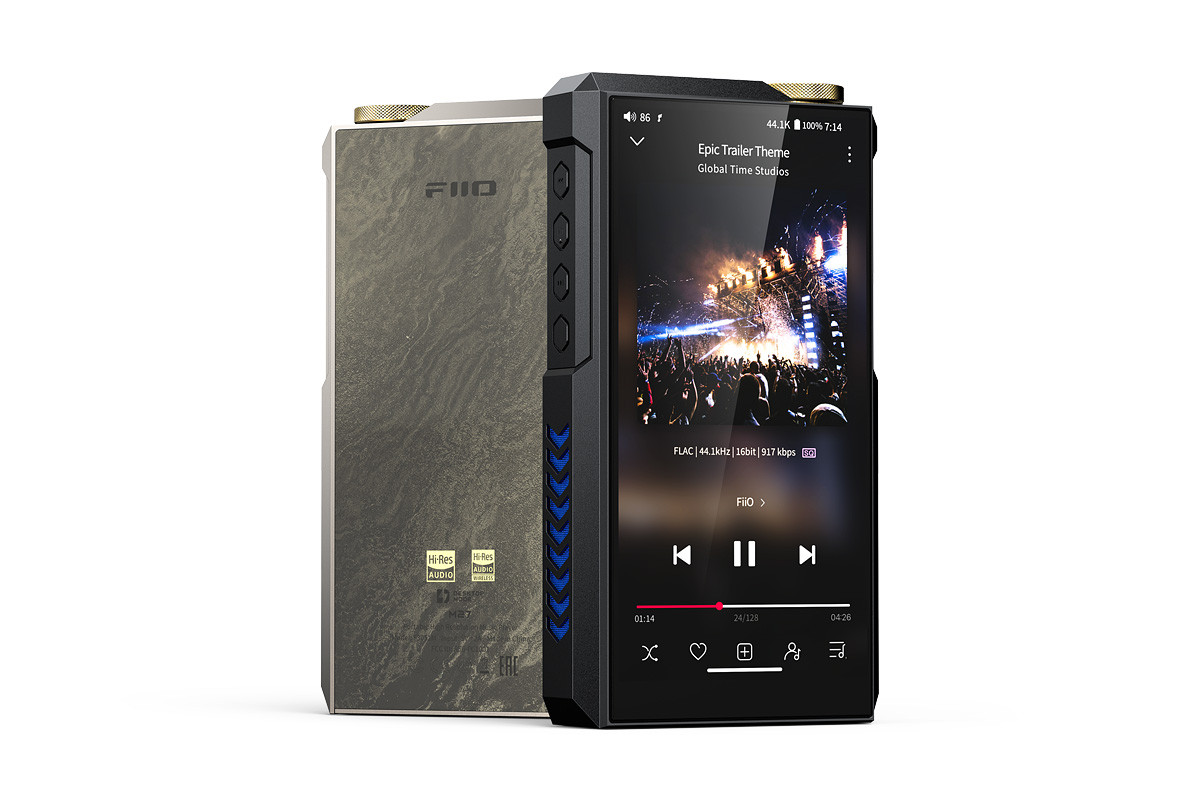 FiiO M27 Titanium Gold - przenośny odtwarzacz audio