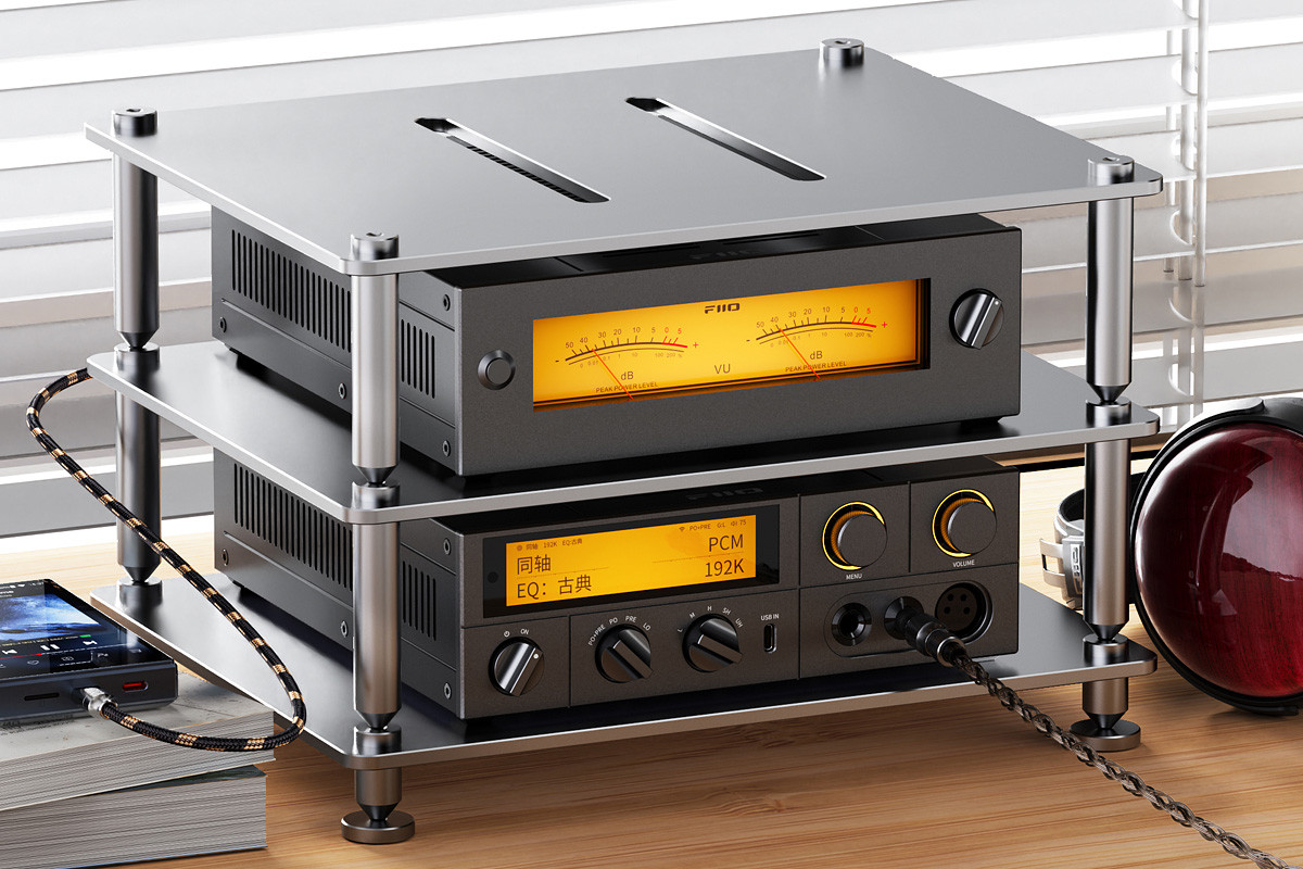 FiiO WARMER R2R Black - przetwornik cyfrowo-analogowy DAC z buforem lampowym