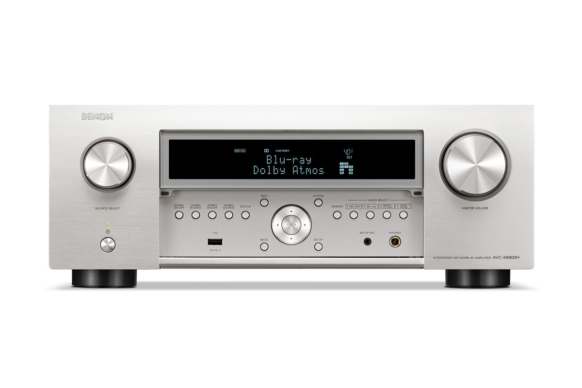 Denon AVC-X6800H Premium Silver - amplituner wielokanałowy