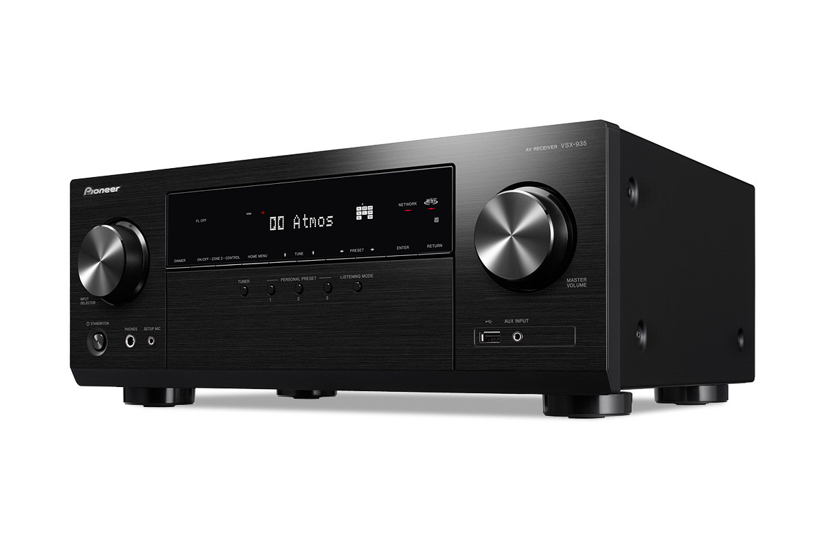 Pioneer VSX-935 Black - amplituner wielokanałowy