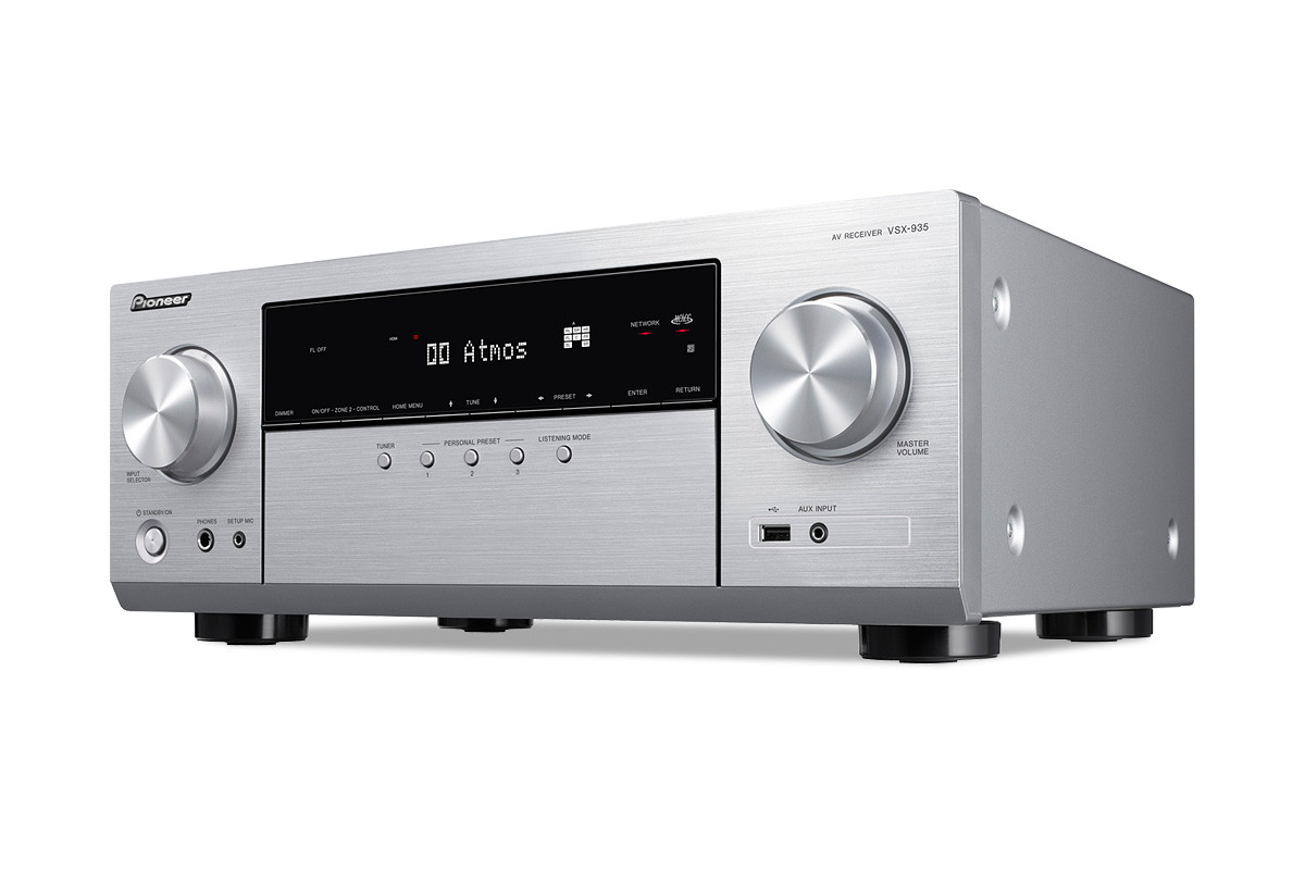 Pioneer VSX-935 Silver - amplituner wielokanałowy