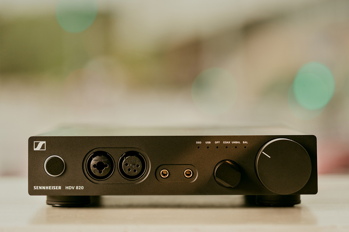 Sennheiser HDV 820 - wzmacniacz słuchawkowy z przetwornikiem DAC USB