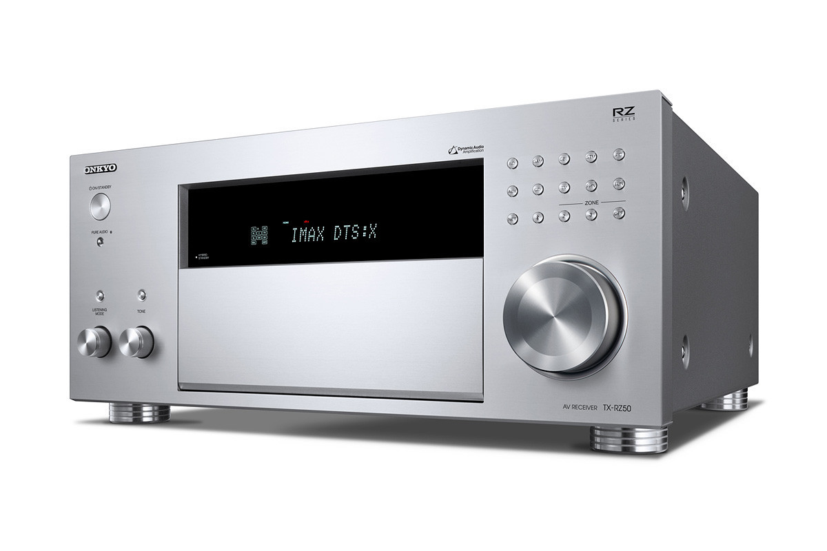 Onkyo TX-RZ50 Silver - amplituner wielokanałowy