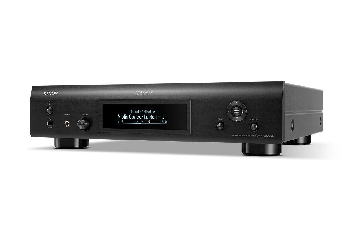Denon DNP-2000NE Black - sieciowy odtwarzacz audio
