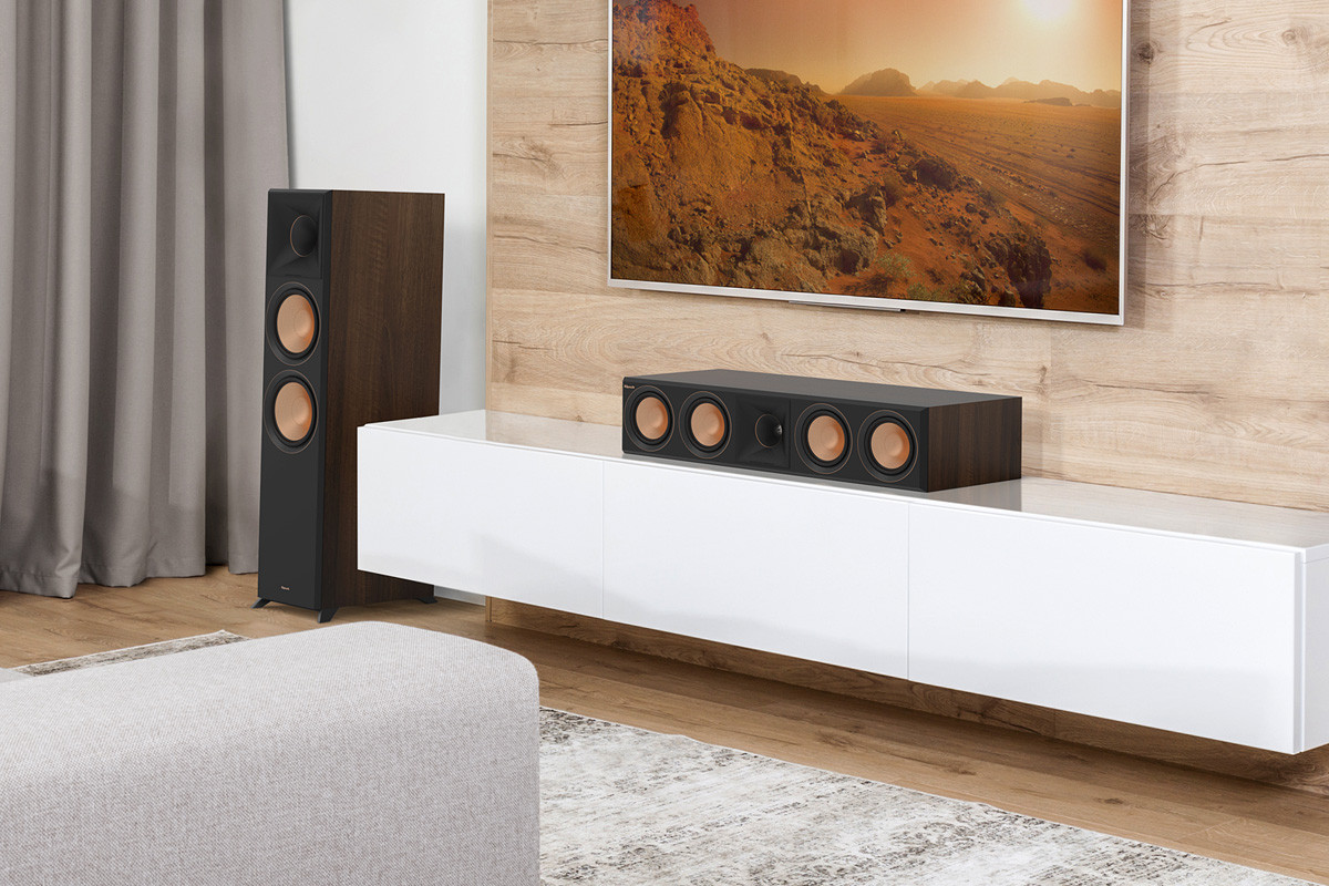 Klipsch Reference Premiere RP-504C II Walnut - kolumna centralna