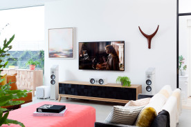Monitor Audio Bronze AMS Black - kolumny efektowe Dolby Atmos, DTS:X, itp.