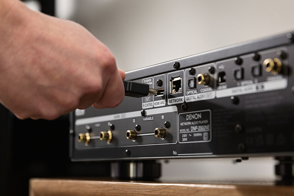 Denon DNP-2000NE Premium Silver - sieciowy odtwarzacz audio