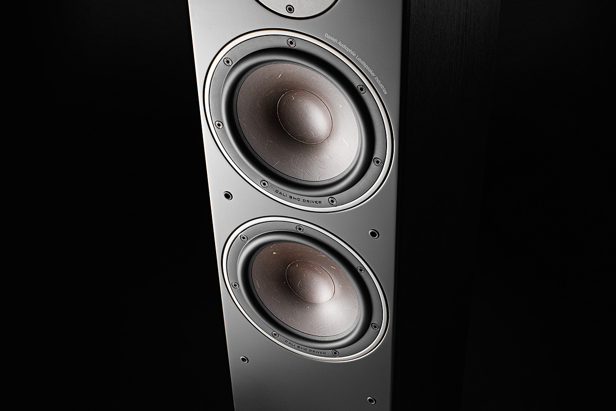 Dali Oberon 5 Dark Walnut - kolumny podłogowe