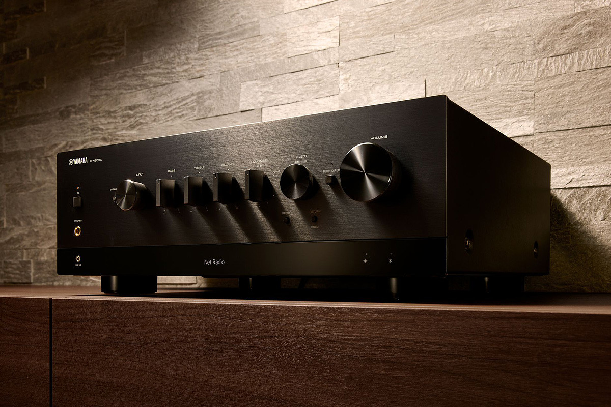 Yamaha R-N800A Silver - amplituner stereo