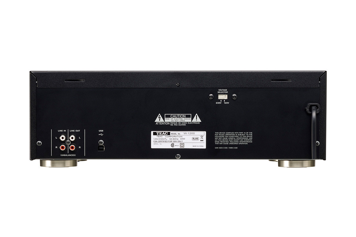 TEAC W-1200 - odtwarzacz kaset magnetofonowych