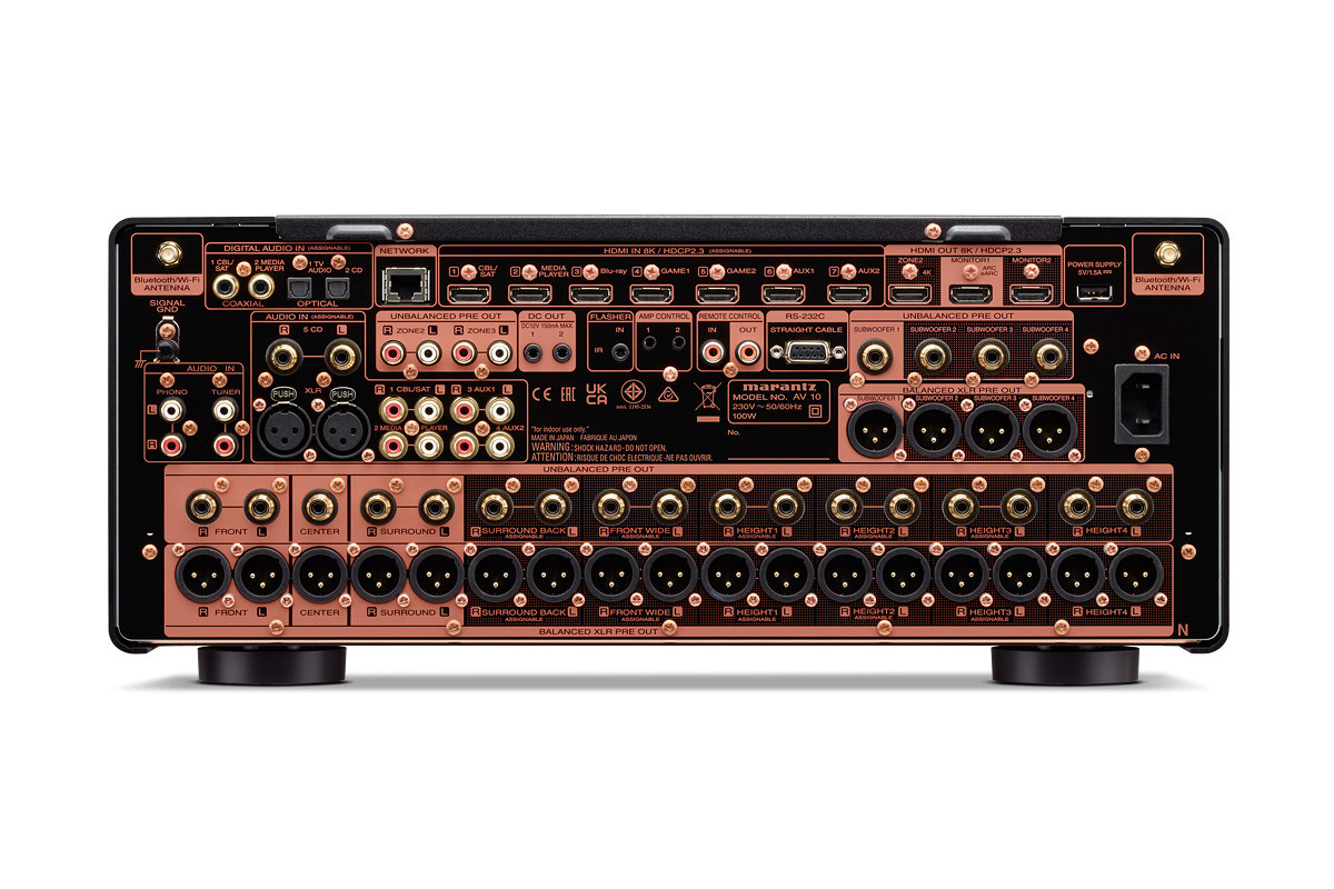 Marantz AV10 - procesor audio | przedwzmacniacz wielokanałowy