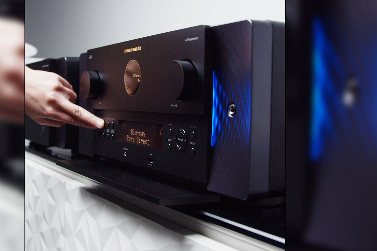 Marantz AV10 - procesor audio | przedwzmacniacz wielokanałowy