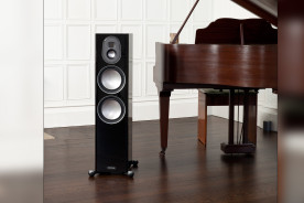 Monitor Audio Gold 300 Piano Gloss Black - kolumny podłogowe