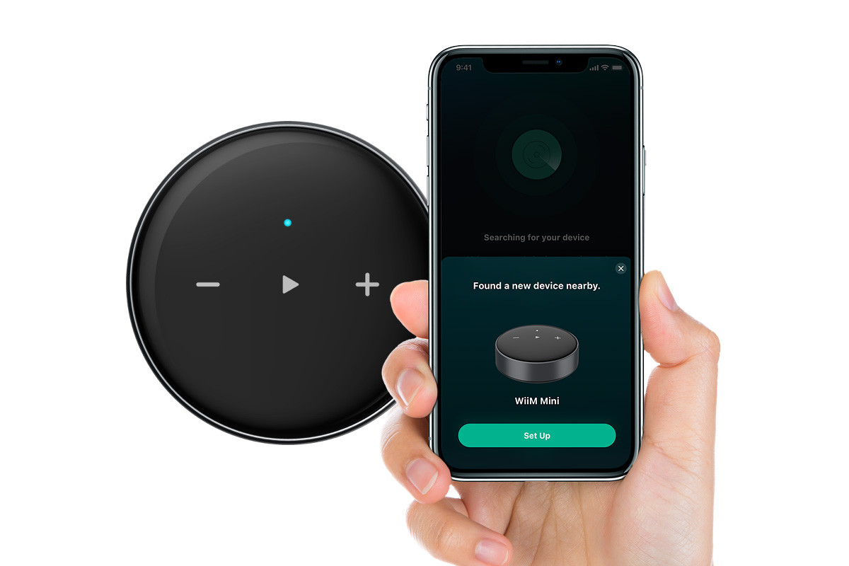 WiiM Mini - sieciowy odtwarzacz audio